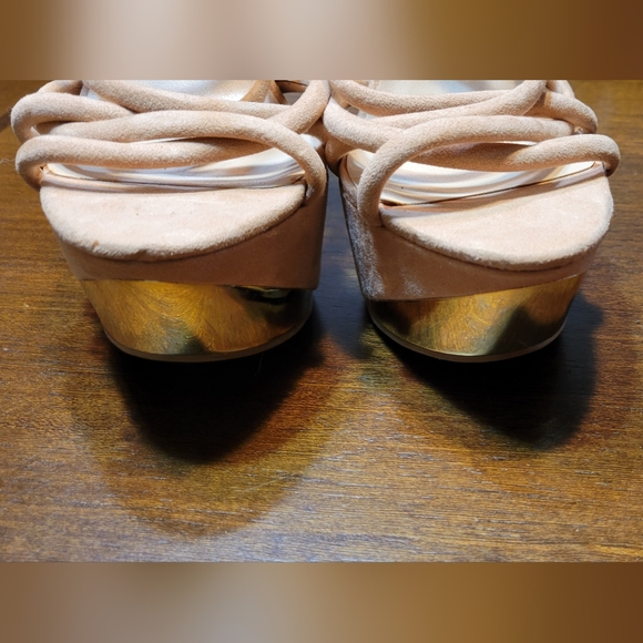 Charlotte Russe Strappy Zip Up Heels NWOT - Picture 6 of 6